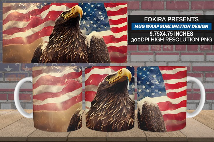 American Flag Clipart Image 7
