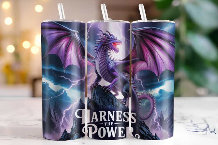 Harness the power Tumbler Wrap | Sublimation | Tumblers