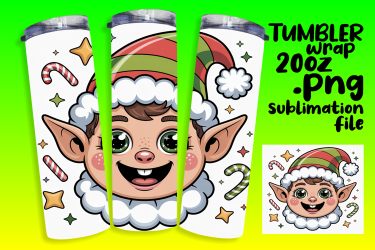 Christmas Tumbler Wrap Image 9