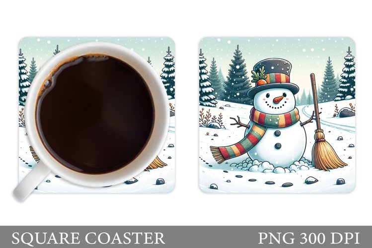 Cute Snowman Clipart Image 2