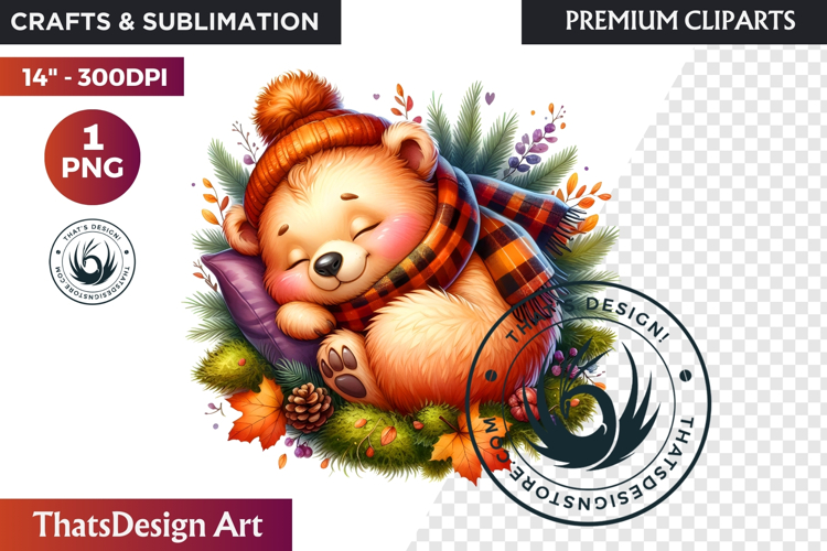 Cute Autumn thanksgiving Baby animal and Pumpkin PNG clipart