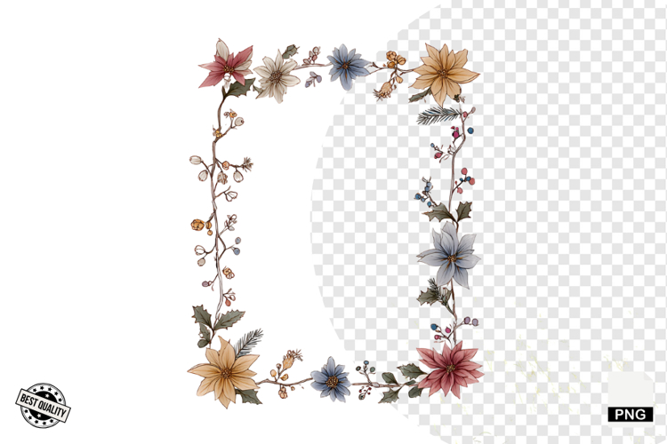 Christmas Borders Clipart Image 2