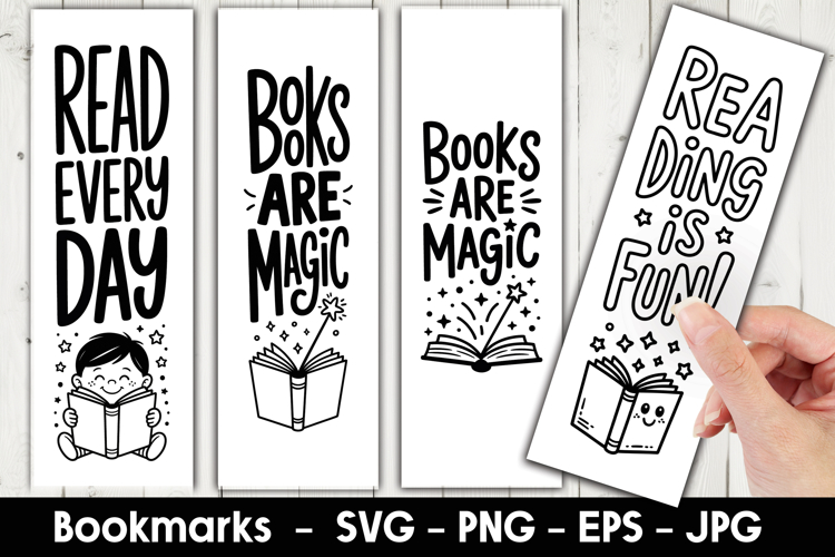 Reading Magic Bookmark Sublimation