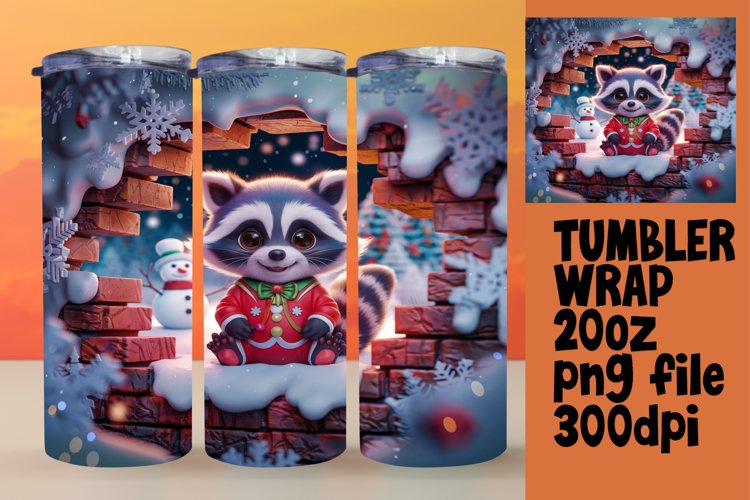 Christmas Tumbler Wrap Image 3