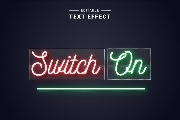 Neon Text Effect Image 21