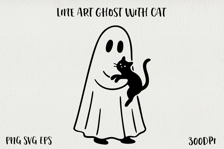 Cat Outline Image 14
