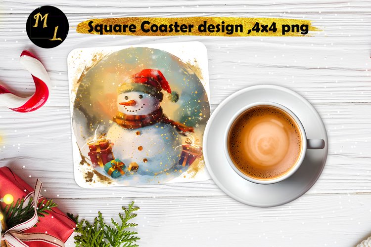 Christmas Snowman Clipart Image 3