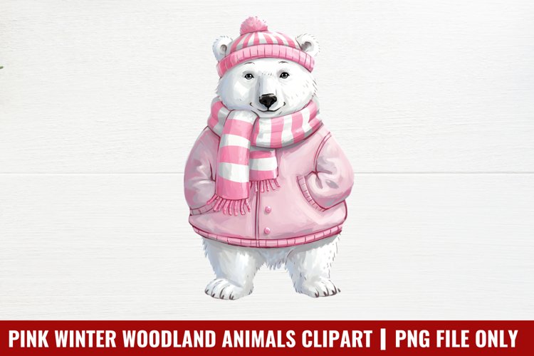 Winter Animals Clipart Image 6