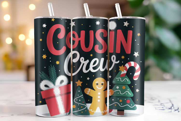 Christmas Tumbler Wrap