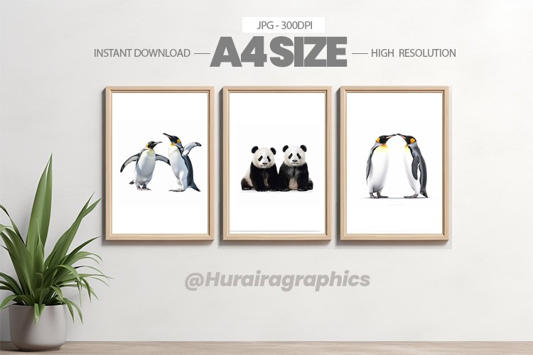 Animal Wall Art - 03 Variations example image 1