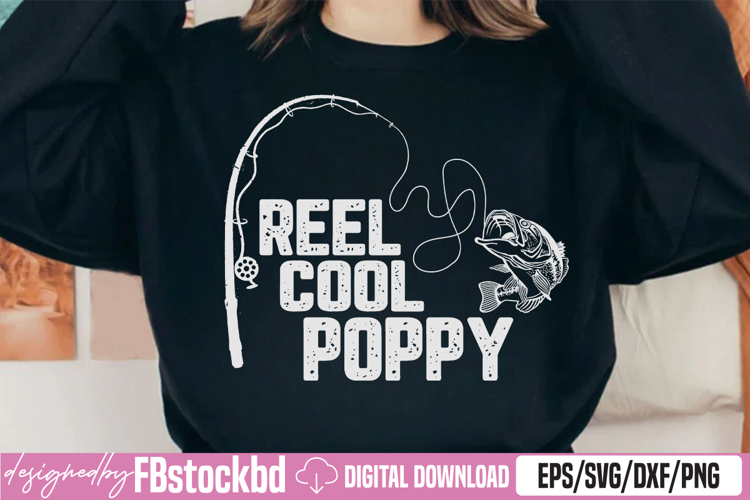 Reel Cool Poppy SVG