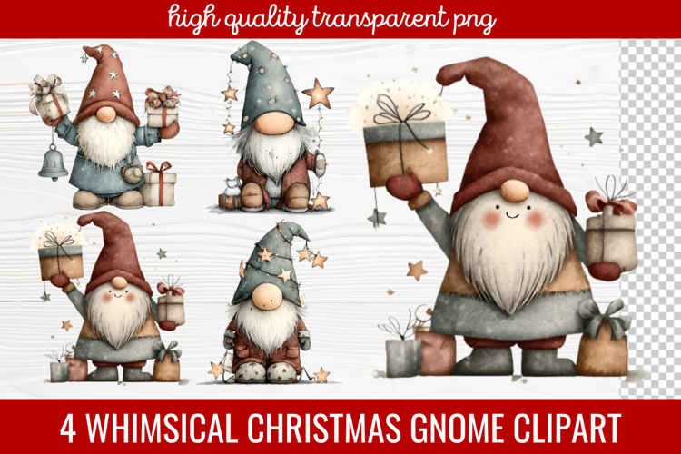 Cute Gnome Clipart Image 22