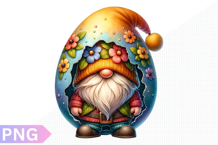 Easter Gnome Clipart ,Easter Clipart sublimation PNG