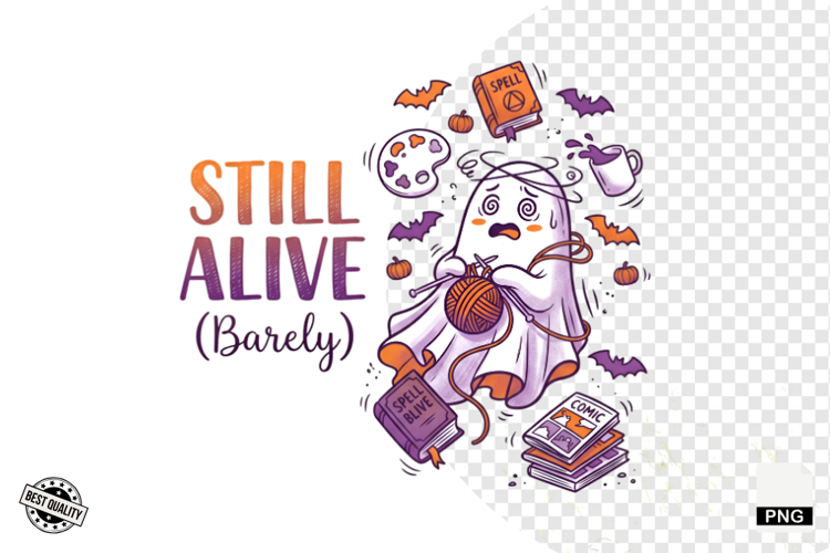Funny Sarcastic Halloween Ghosts Clipart