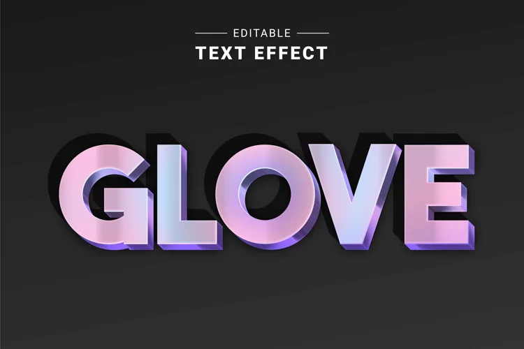Editable Text Effect for Illustrator. Vector Graphic styles