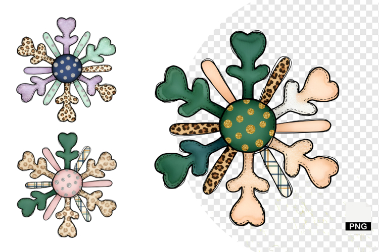 Snowflakes Doodle Image 15
