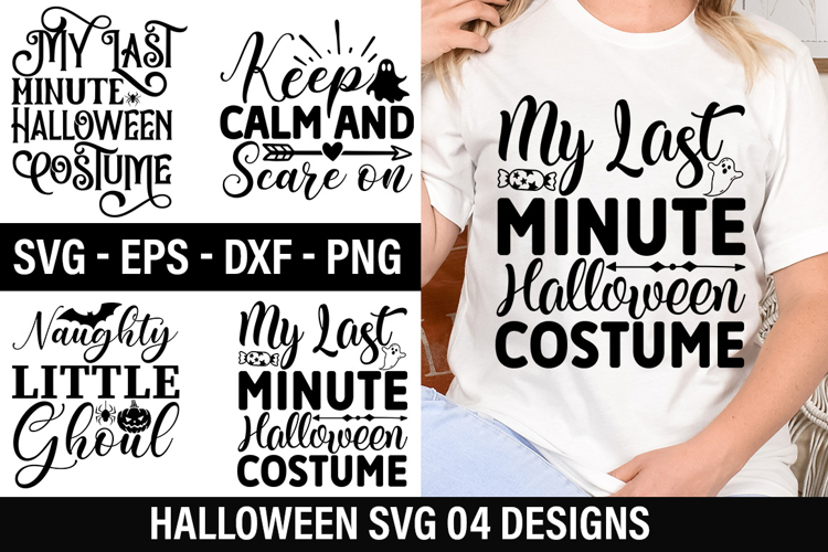 04 Halloween SVG Design - Halloween T-shirt Design