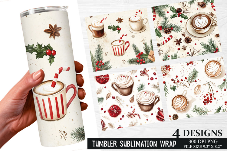Christmas Tumbler Wrap