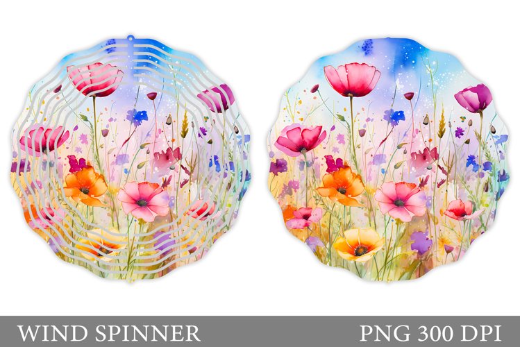 Watercolor Flowers Image 5