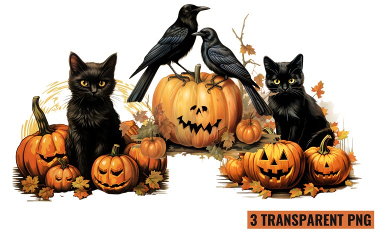 Vintage Halloween Clipart Image 15