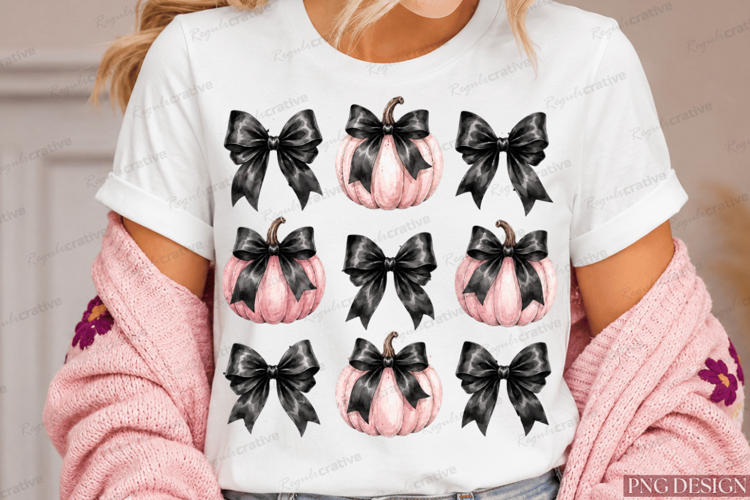 pink pumpkin png,black bow png,coquette halloween,pumpkin