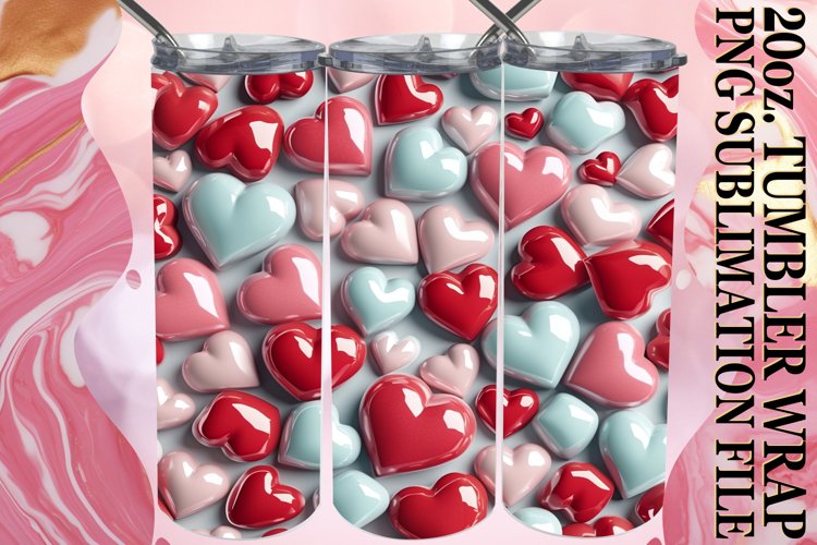 Heartfelt Tumbler Design