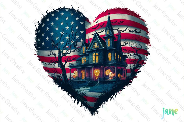 American Flag Clipart Image 17