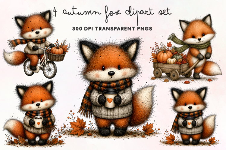 Woodland Animal Clipart