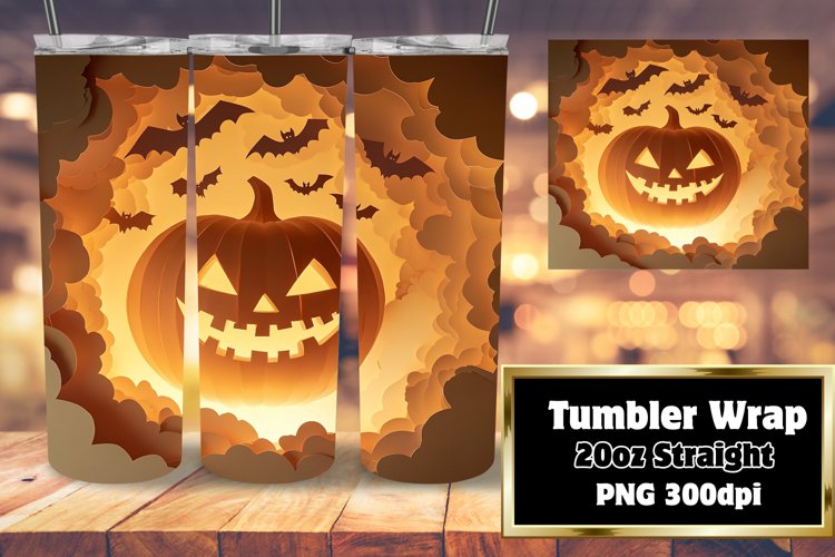 Original 20oz Tumbler Artwork , Halloween