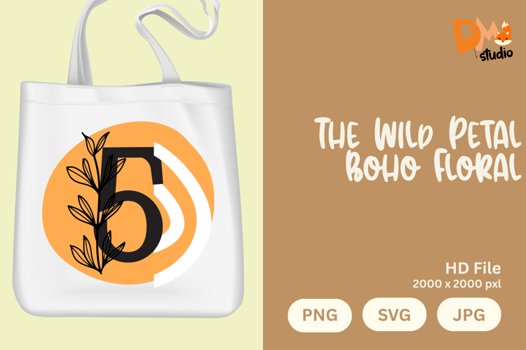 Wild Flower Svg Image 16