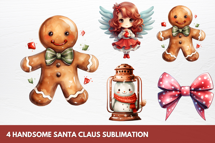 Christmas Watercolor Clipart Image 12