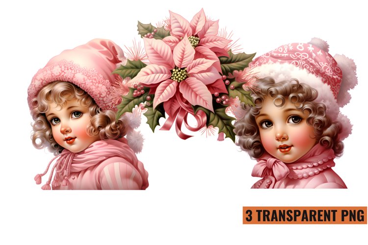 Vintage Christmas Clipart Image 11