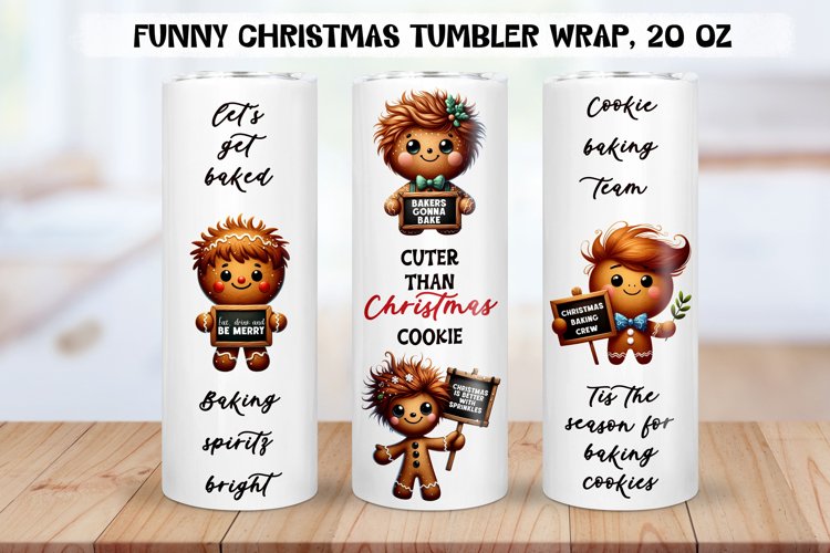 Funny christmas quote Tumbler Wrap|PNG.