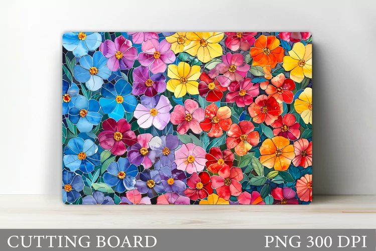 Flowers Cutting Board. Flowers Kitchen Cutting Board Design