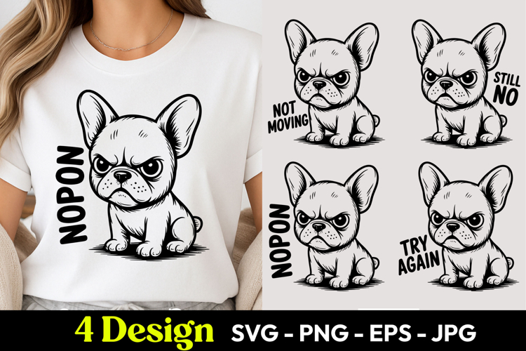 French Bulldog Svg Image 4