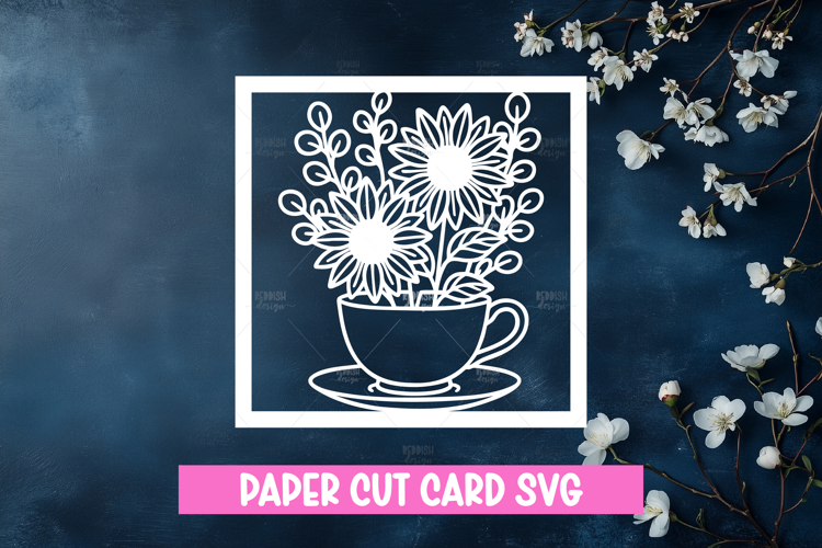 Paper Flowers Svg Image 15
