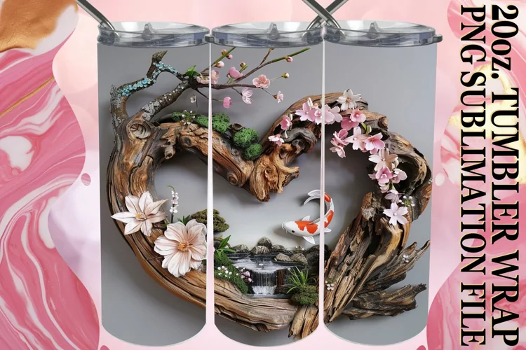 Heartfelt Vistas: 20oz Landscape Sublimation