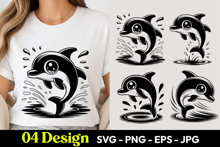 Dolphin Svg Image 2