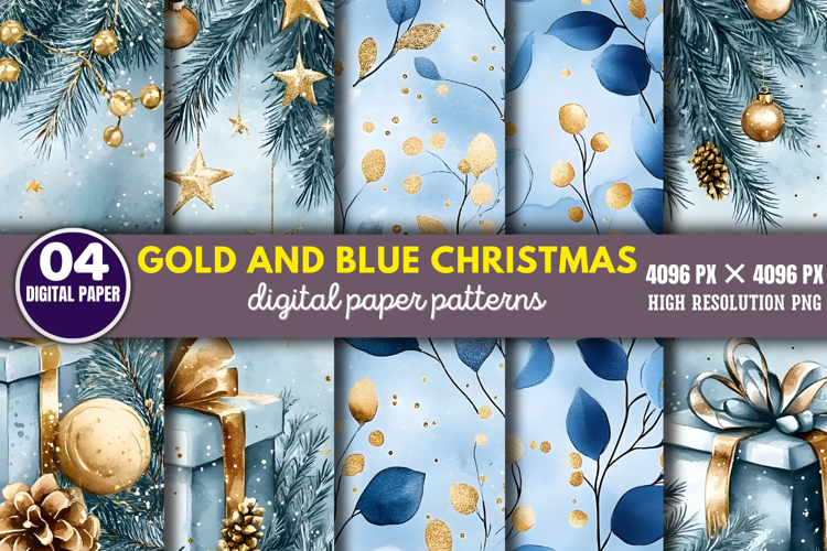 Gold Christmas Background Image 20