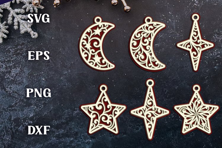 3D Christmas SVG Image 5
