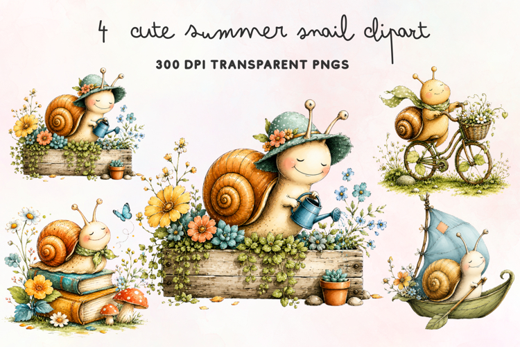 Summer Watercolor Clipart Image 20