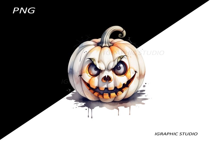 Pumpkin Halloween Clipart Image 20