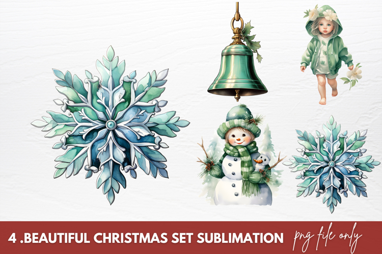 Christmas Watercolor Clipart Image 19
