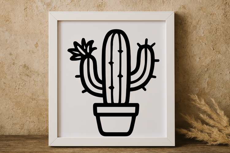 Cute Cactus Svg Image 14