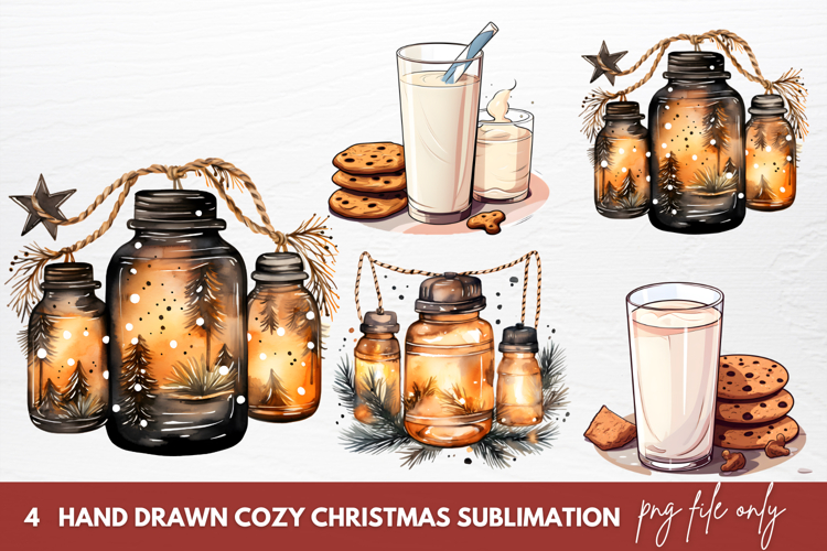 Christmas Watercolor Clipart Image 5