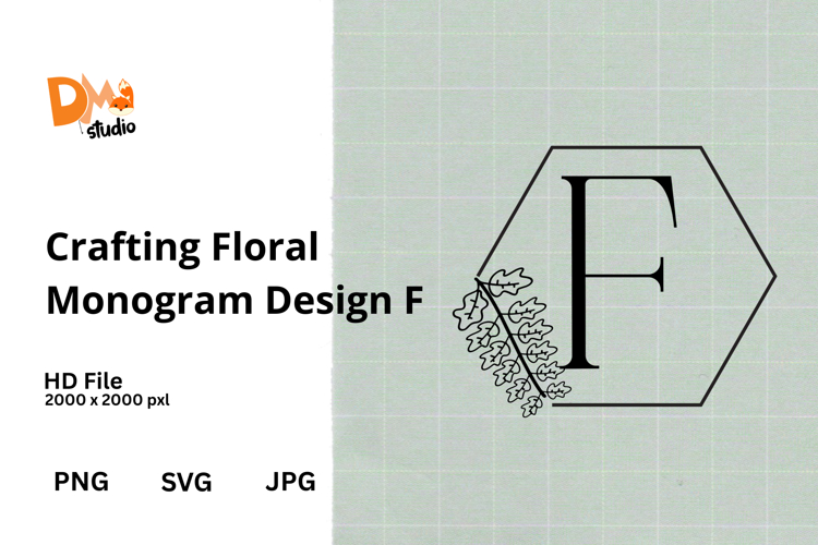 Crafting Floral Monogram Design
