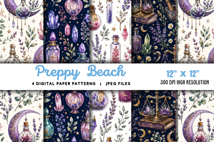 Preppy Beach Patterns JPG