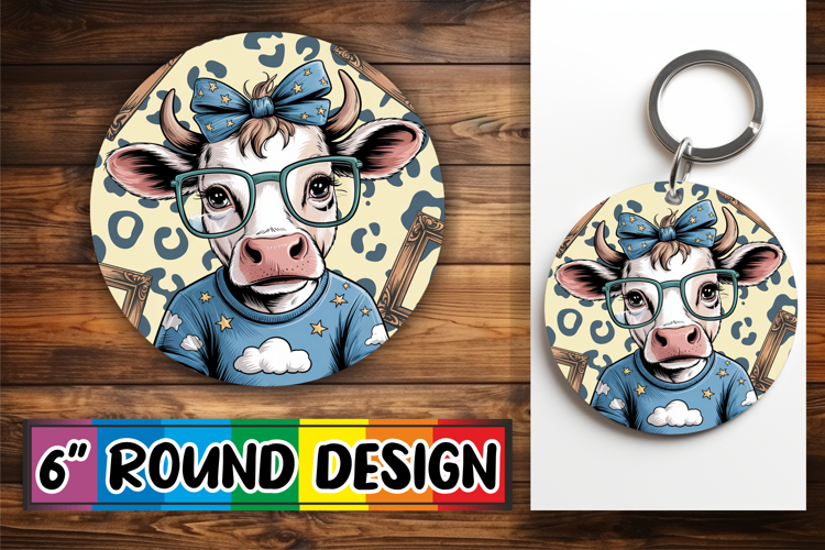Cow Sublimation Designs Image 7