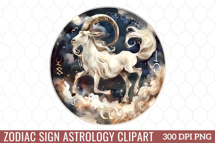 Zodiac Sign Astrology Clipart example image 1