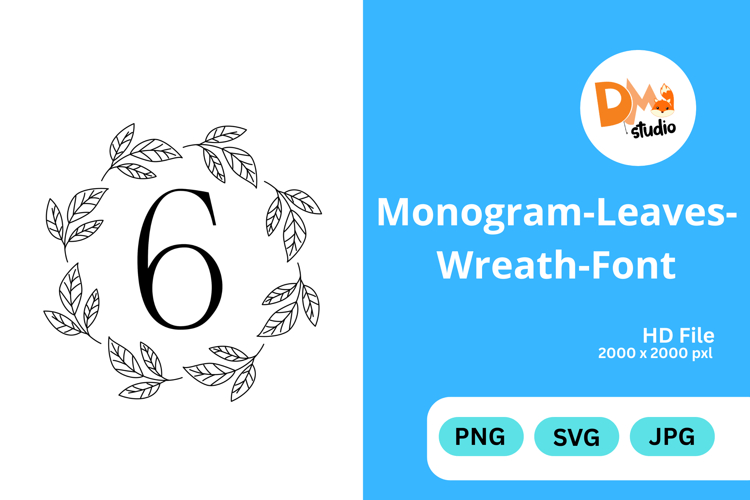 Floral Wreath Clipart Image 6